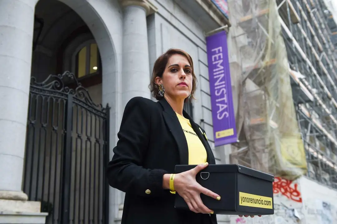 Archivo - La presidenta de la Asociaci&oacute;n Yo No Renuncio y fundadora del Club de Malasmadres, Laura Baena