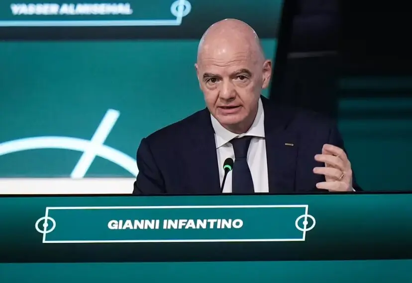 Gianni Infantino, presidente de la FIFA