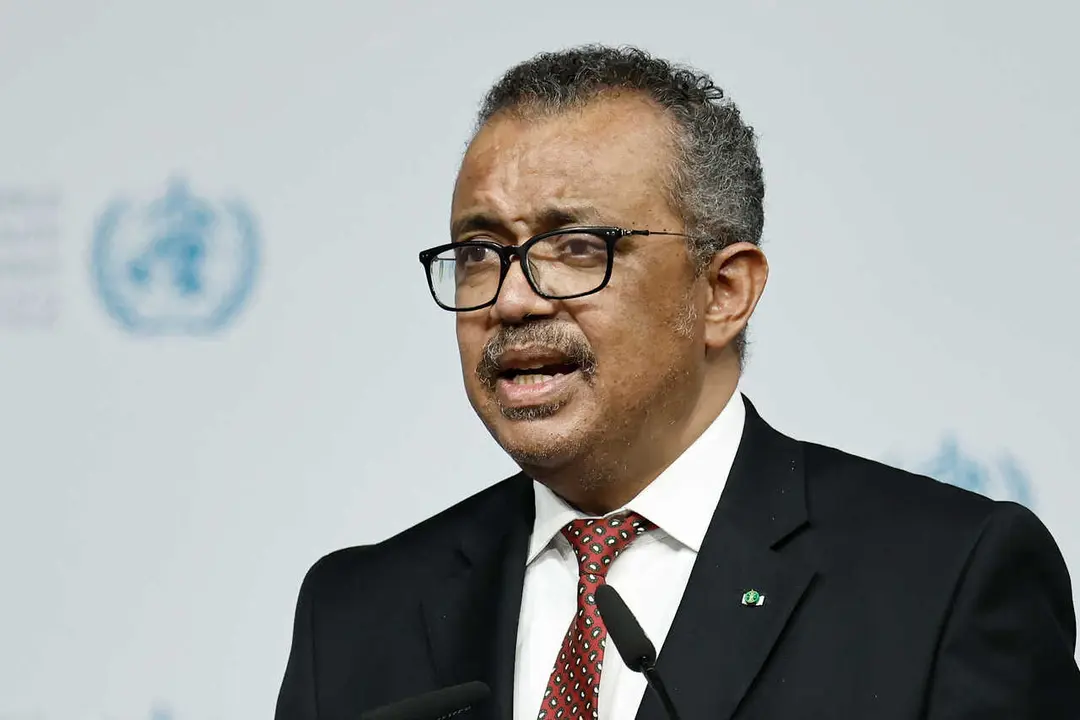 Archivo - Director general de la OMS, Tedros Adhanom Ghebreyesus.