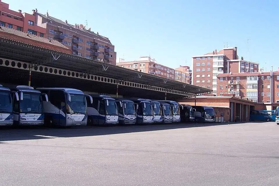 Estaci&oacute;n de autobuses en Valladolid