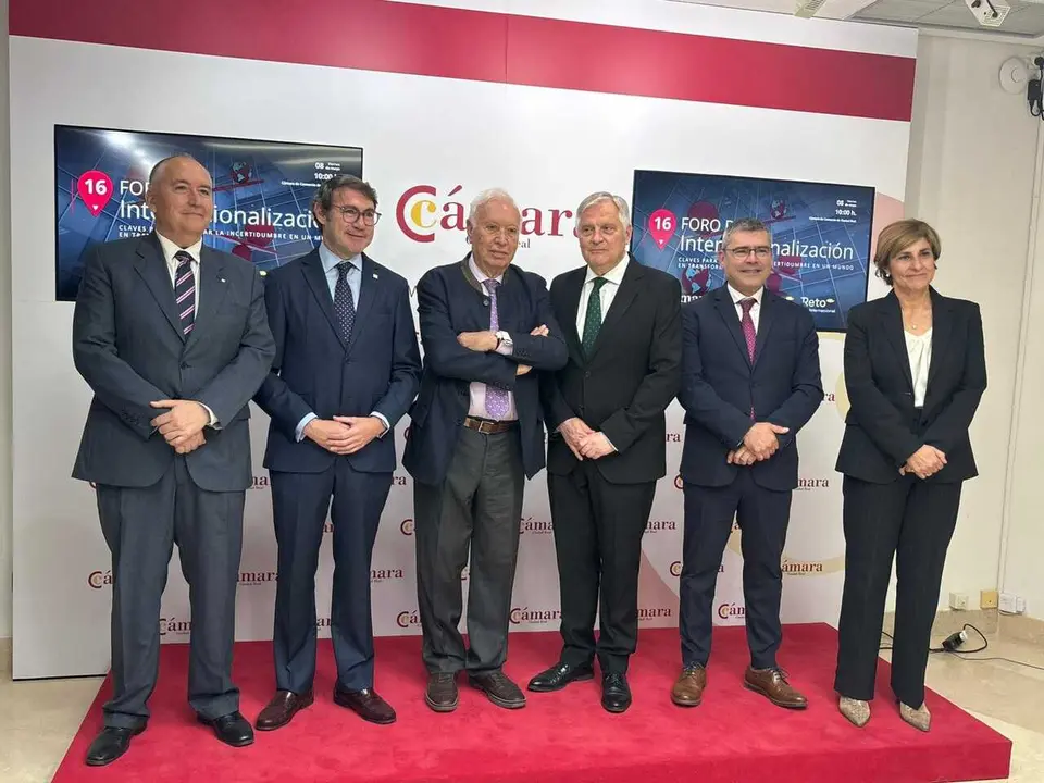 El exministro de Asuntos Exteriores, Jos&eacute; Manuel Garc&iacute;a-Margallo participa en el XVI Foro de Internacionalizaci&oacute;n de la C&aacute;mara de Comercio de Ciudad Real.