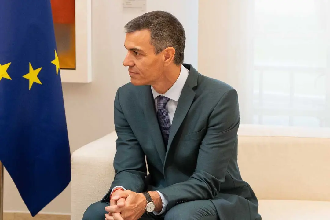 El presidente del Gobierno, Pedro S&aacute;nchez, preside el acto de imposici&oacute;n de la Encomienda de n&uacute;mero de la Orden del M&eacute;rito Civil a la relatora especial de las Naciones Unidas para los territorios Palestinos Ocupados, a 7 de mayo de 2026