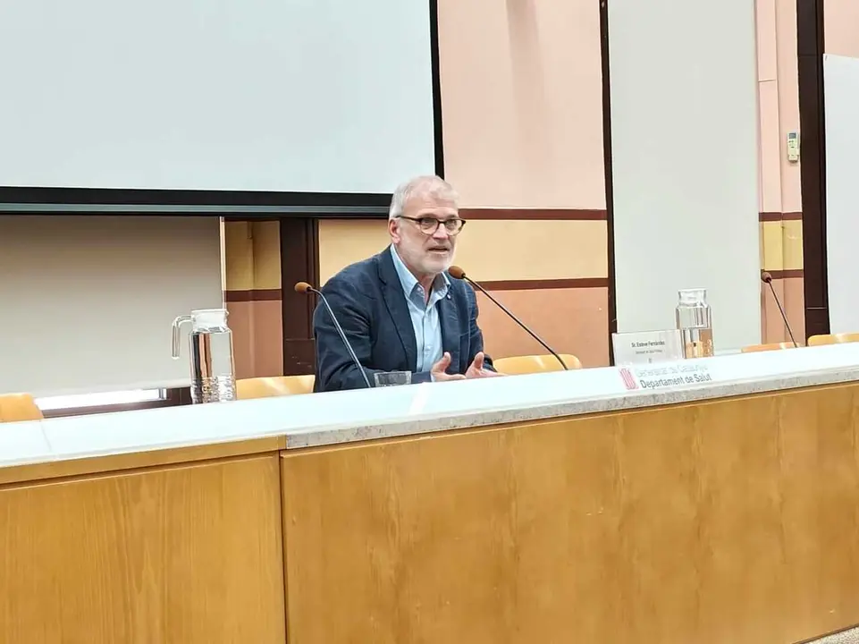 El secretario de Salud P&uacute;blica de Catalunya, Esteve Fern&aacute;ndez