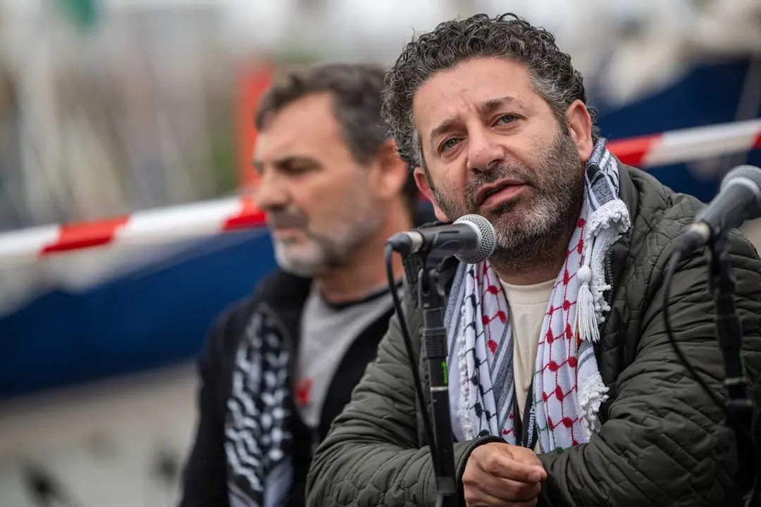 El activista hispano-palestino, Saif Abukeshek 