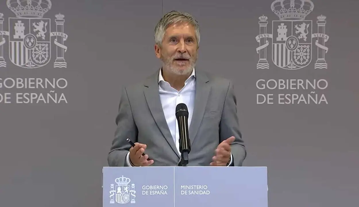 El ministro del Interior, Fernando Grande-Marlaska