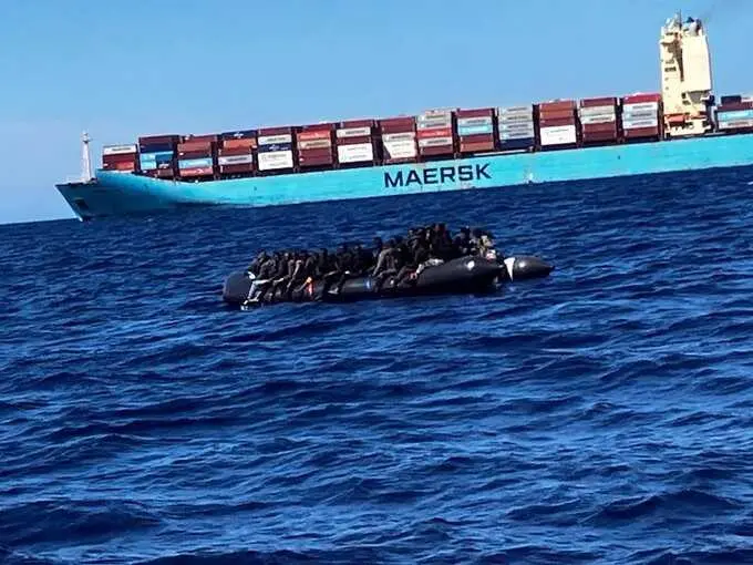 Neum&aacute;tica interceptada por Salvamento Mar&iacute;timo