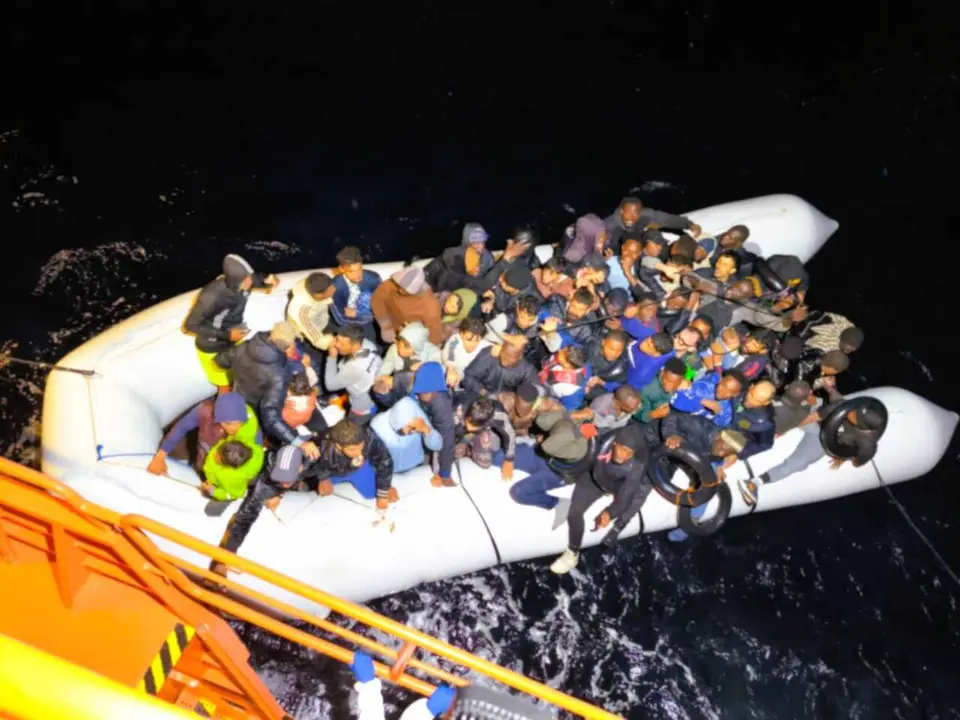 Embarcaci&oacute;n interceptada por Salvamento Mar&iacute;timo