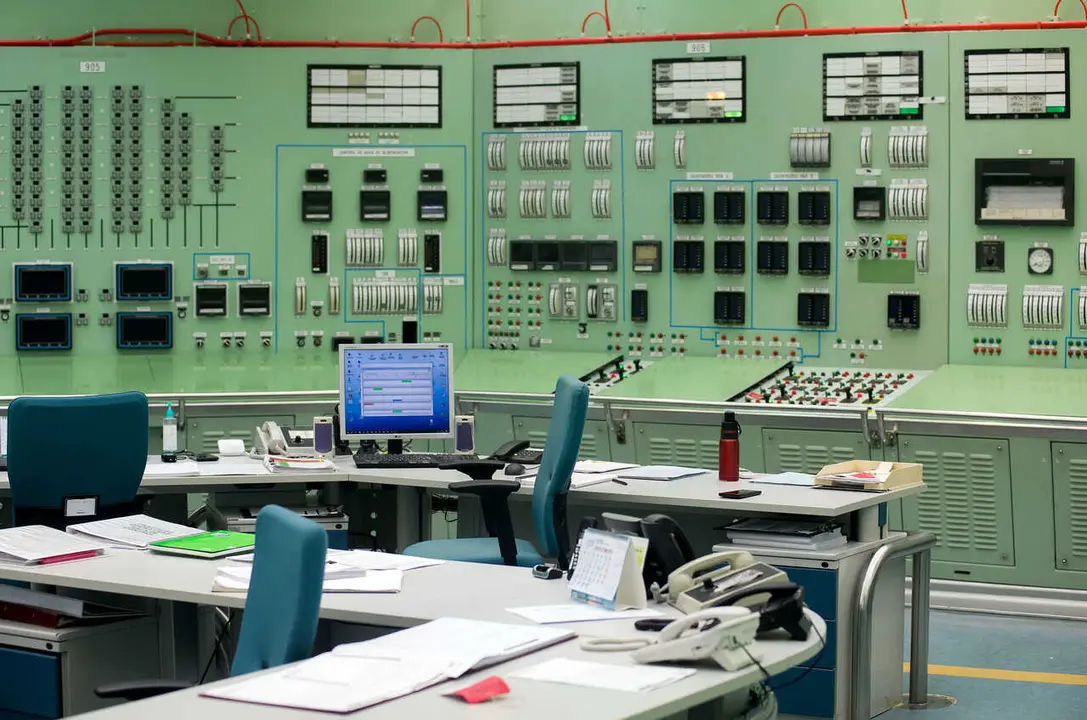 Archivo - Sala de control de la central nuclear de Santa Mar&iacute;a de Garo&ntilde;a, a 23 de noviembre de 2023, en Santa Mar&iacute;a de Garo&ntilde;a, Burgos, Castilla y Le&oacute;n (Espa&ntilde;a). 