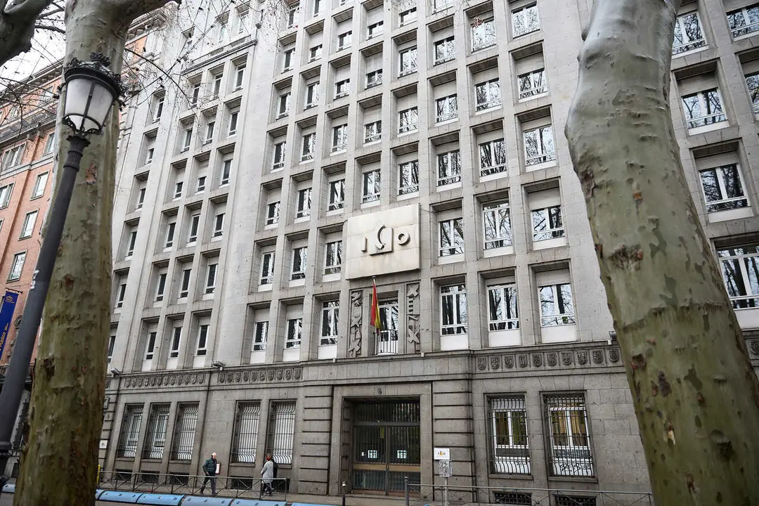 Archivo - Exteriores del Instituto de Cr&eacute;dito Oficial (ICO), a 28 de enero de 2026, en Madrid (Espa&ntilde;a). 