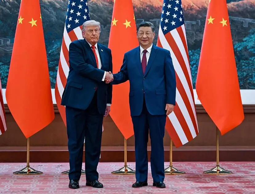 Trump con Xi Jinping