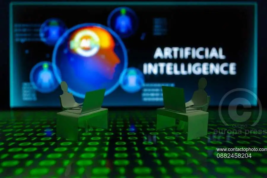 Archivo - Representaci&oacute;n visual de la Inteligencia Artificial
