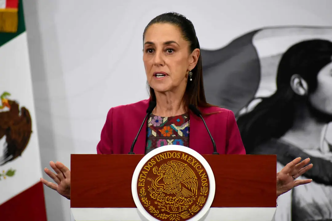 Claudia Sheinbaum, presidenta de M&eacute;xico.