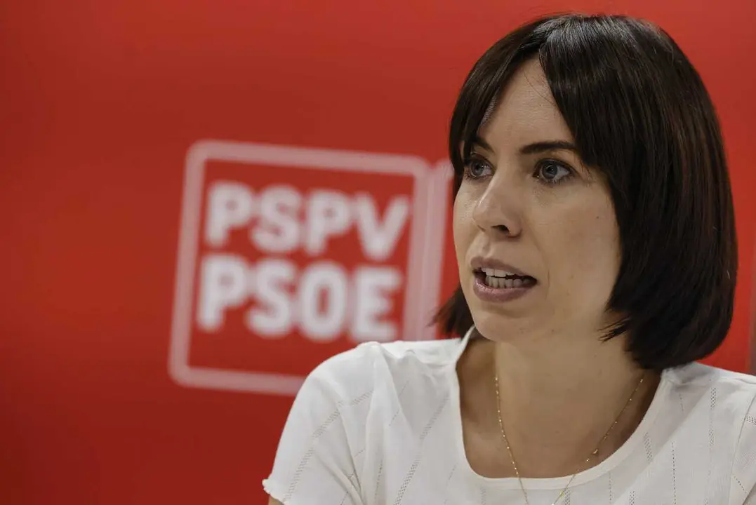 Archivo - La ministra de Ciencia, Innovaci&oacute;n y Universidades y secretaria general del PSPV-PSOE, Diana Morant, durante una entrevista para Europa Press. 