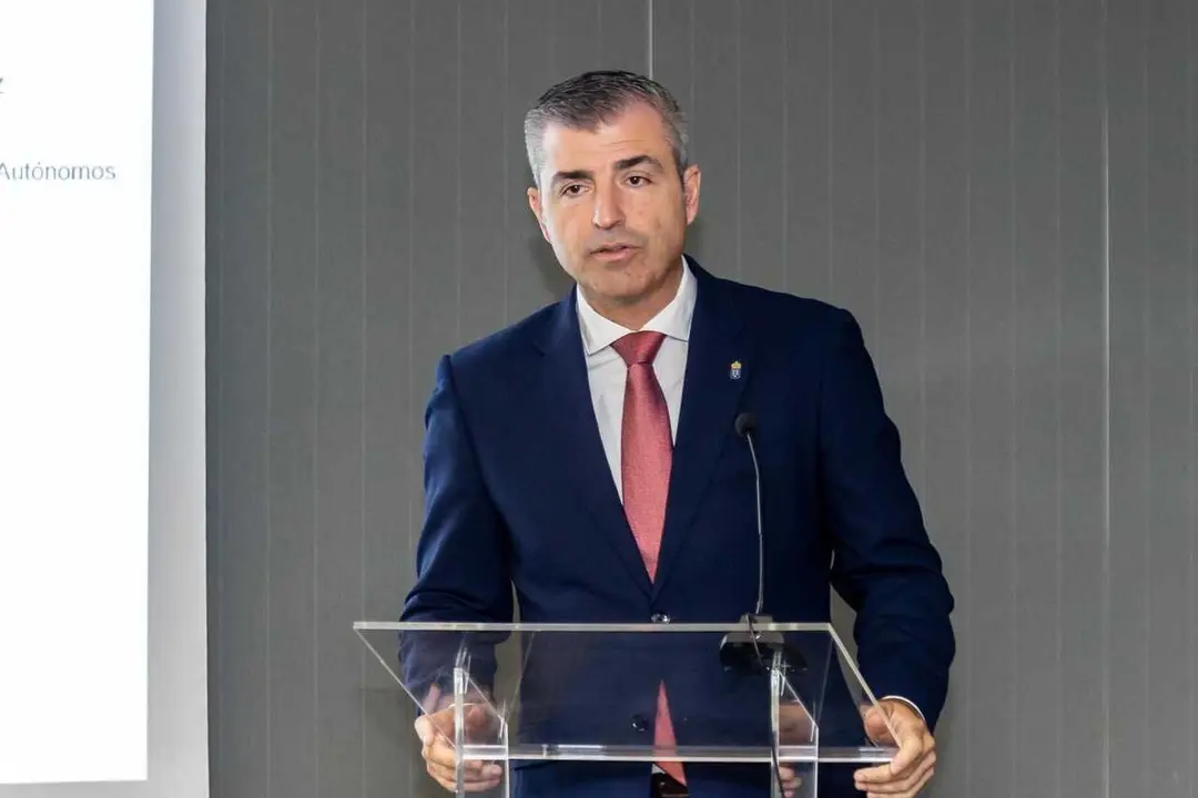Archivo - El vicepresidente y consejero de Econom&iacute;a del Gobierno de Canarias, Manuel Dom&iacute;nguez