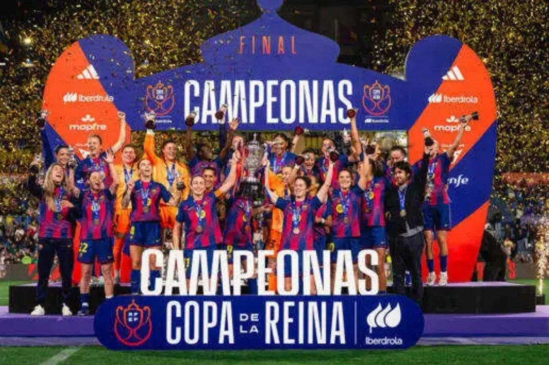 El FC Barcelona Femen&iacute; campe&oacute;n de la Copa de la Reina
