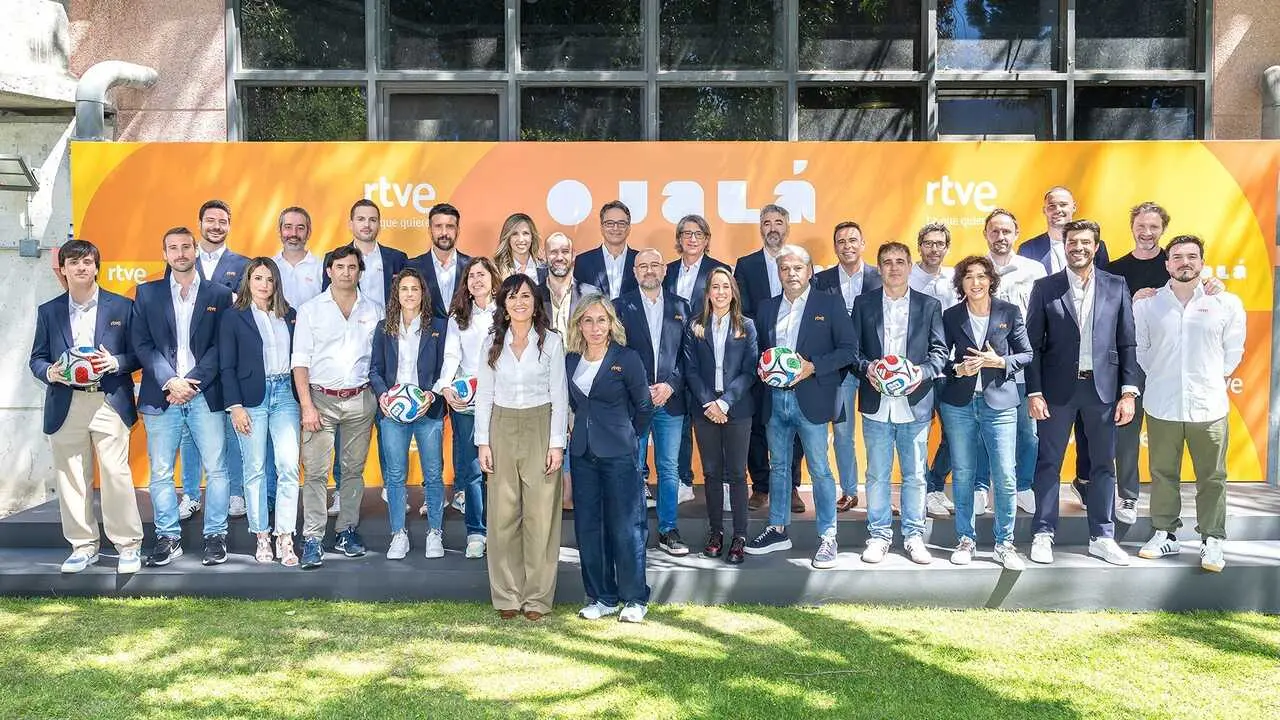 Presentaci&oacute;n de la programaci&oacute;n de RTVE para el Mundial 2026.
