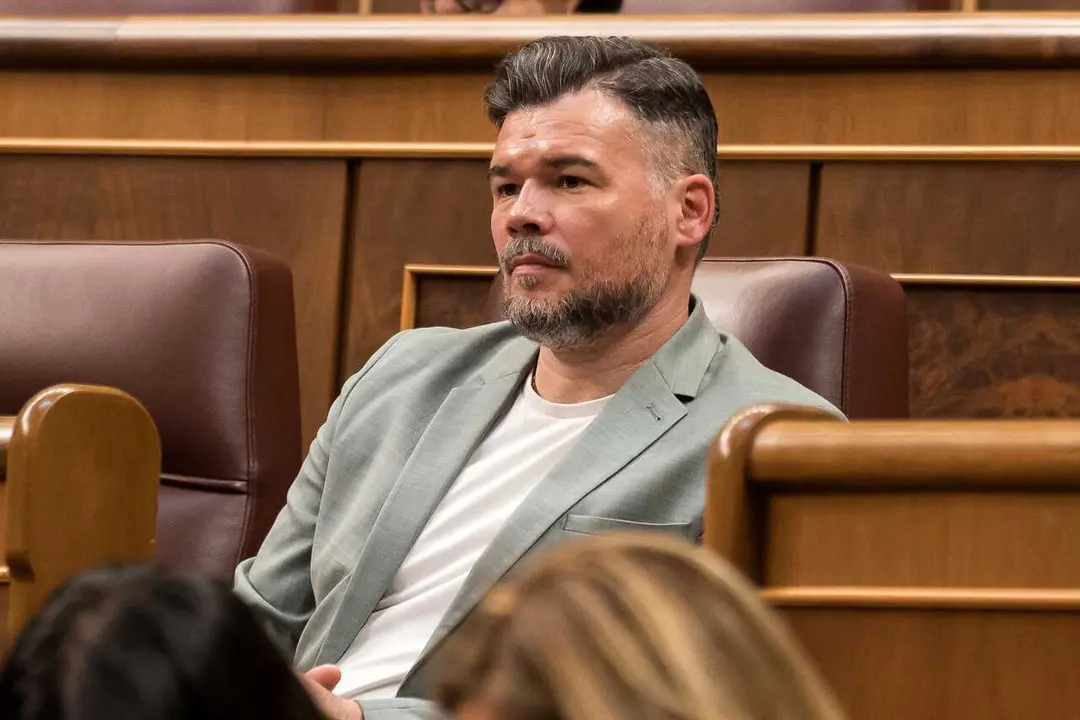 El portavoz de ERC en el Congreso, Gabriel Rufi&aacute;n.