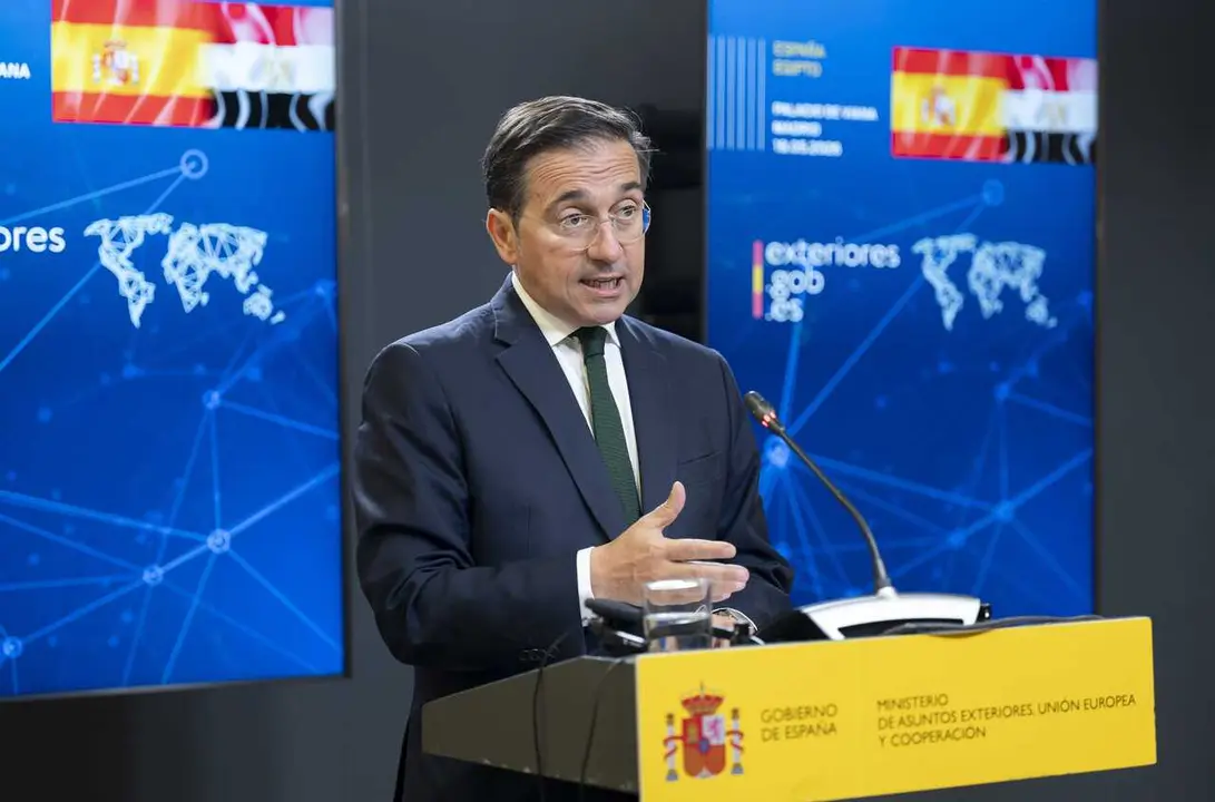 El ministro de Asuntos Exteriores, Uni&oacute;n Europea y Cooperaci&oacute;n, Jos&eacute; Manuel Albares