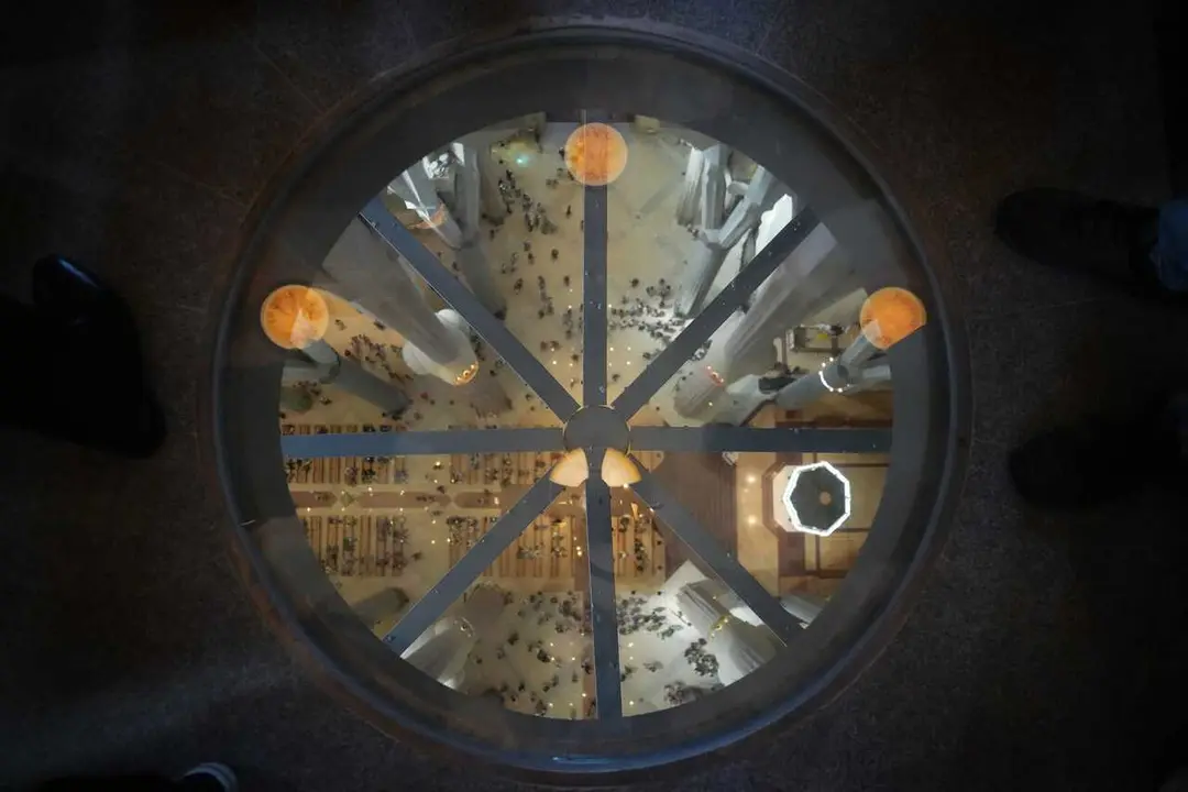 Vistas del interior de la bas&iacute;lica de la Sagrada Familia, a 21 de mayo de 2026, en Barcelona