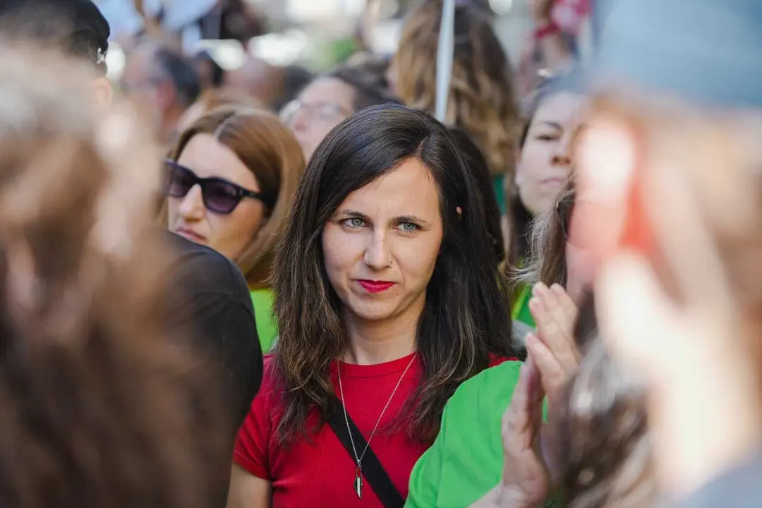 La secretaria general de Podemos, Ione Belarra