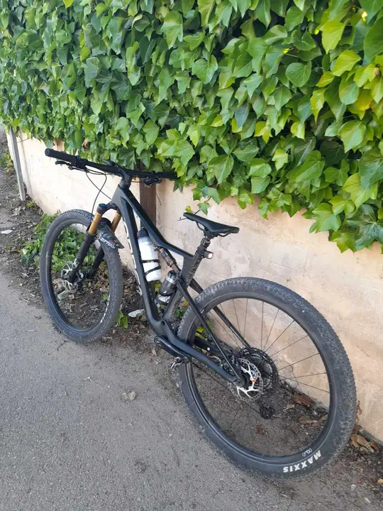 La bicicleta del atropellado.
