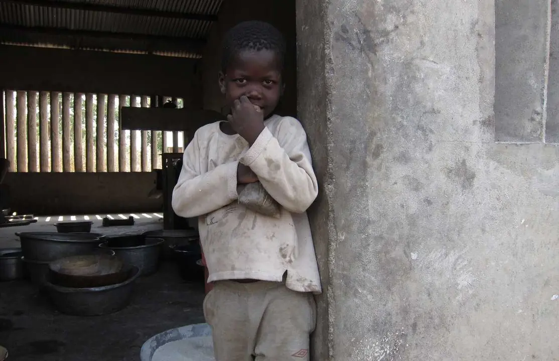 Archivo - Ni&ntilde;o en Ben&iacute;n, &Aacute;frica