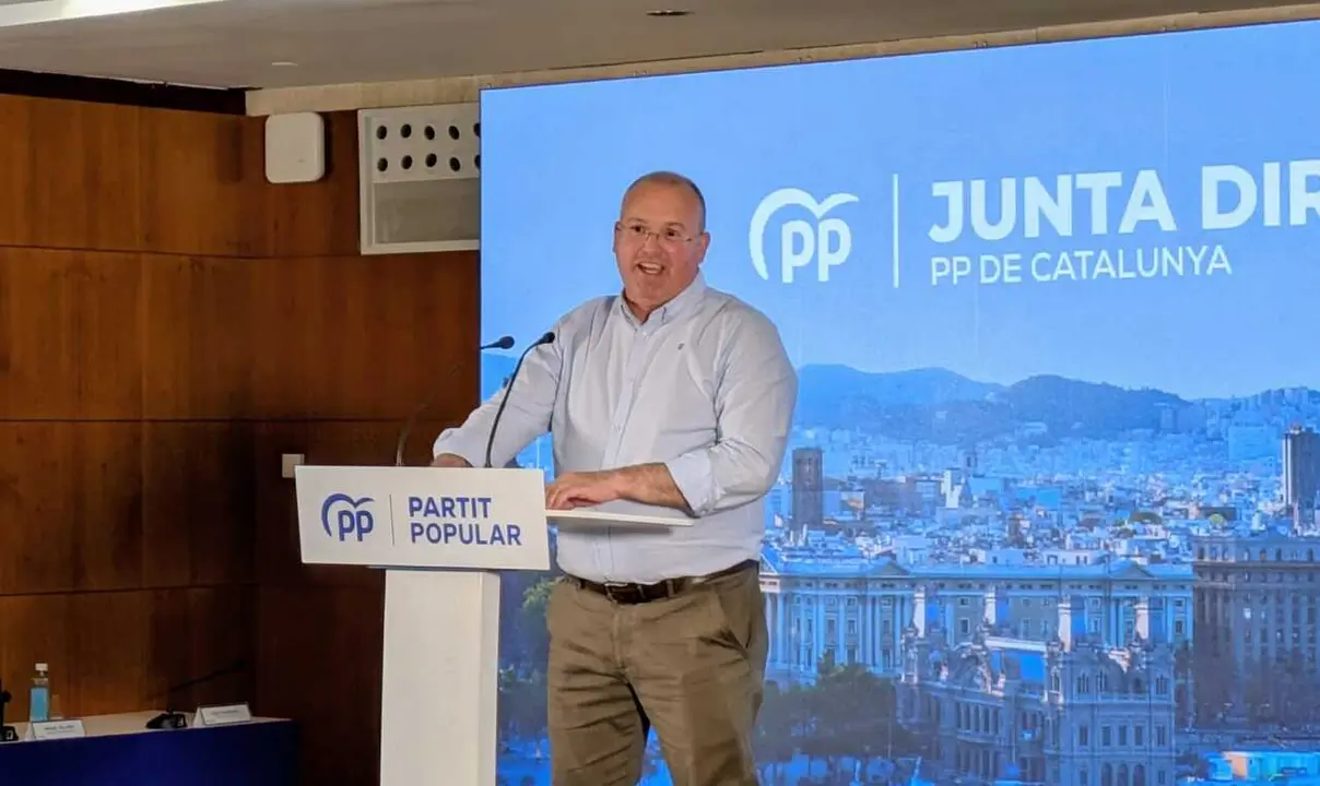 El secretario general del PP, Miguel Tellado