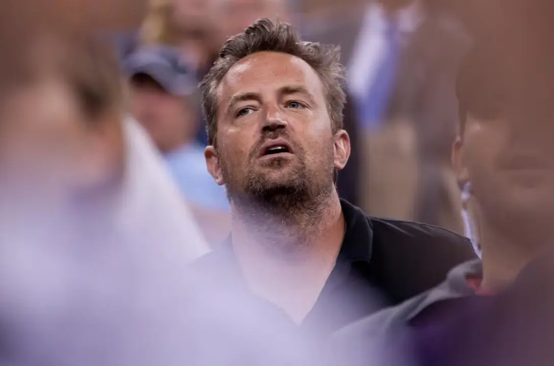 El actor Matthew Perry
