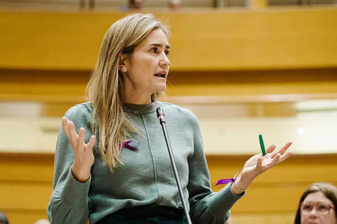 Archivo - La vicepresidenta tercera y ministra para la Transici&oacute;n Ecol&oacute;gica y Reto Demogr&aacute;fico, Sara Aagesen