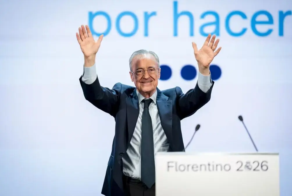Florentino P&eacute;rez en su candidatura