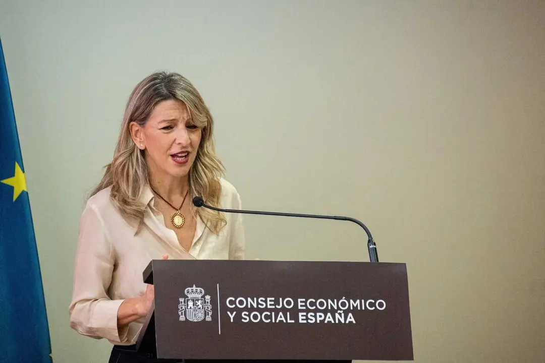 Archivo - La vicepresidenta segunda del Gobierno y ministra de Trabajo y Econom&iacute;a Social, Yolanda D&iacute;az.