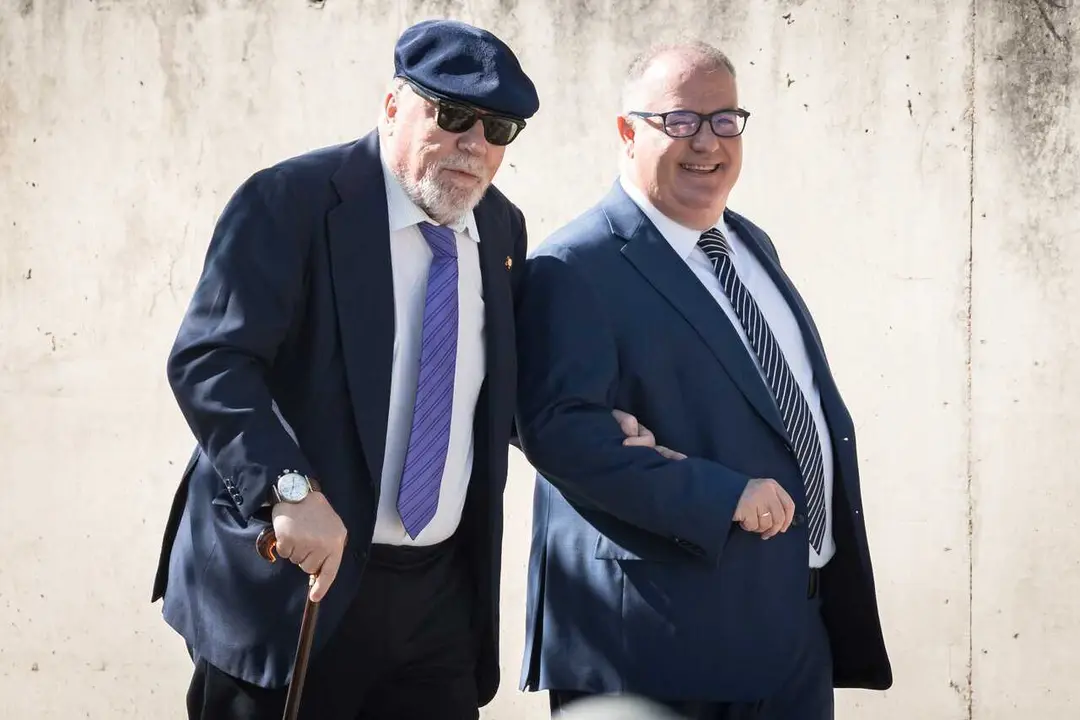 El excomisario Jos&eacute; Manuel Villarejo, a su llegada a la Audiencia Nacional, a 1 de junio de 2026, en San Fernando de Henares, Madrid (Espa&ntilde;a).