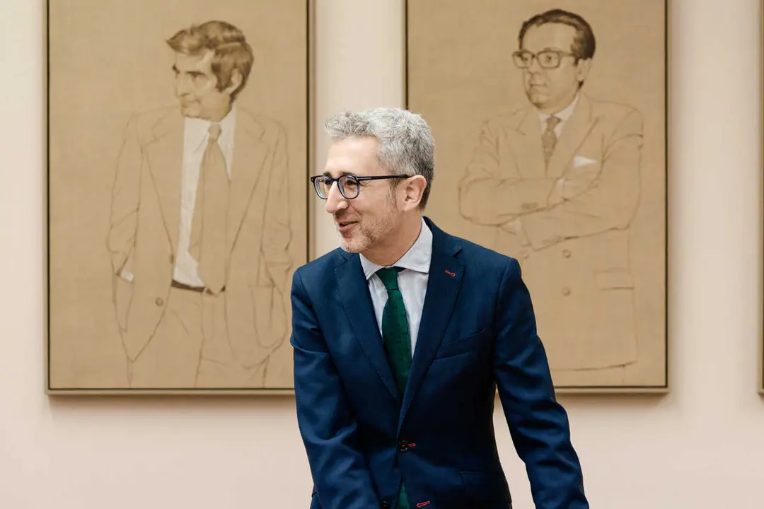 El ministro de Hacienda, Arcadi Espa&ntilde;a, comparece ante la Comisi&oacute;n de Hacienda y Funci&oacute;n P&uacute;blica, en el Congreso de los Diputados, a 4 de junio de 2026, en Madrid (Espa&ntilde;a).