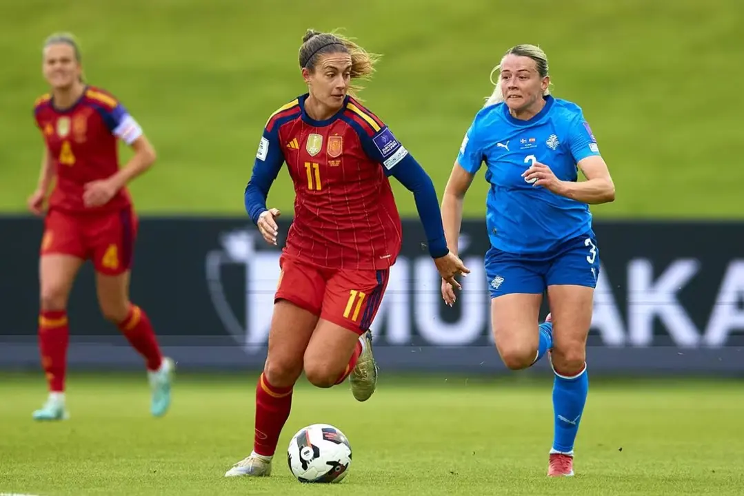 Alexia Putellas con la selecci&oacute;n