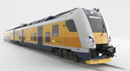 Archivo - Tren de Arenaways, participado al 33% por Serena.