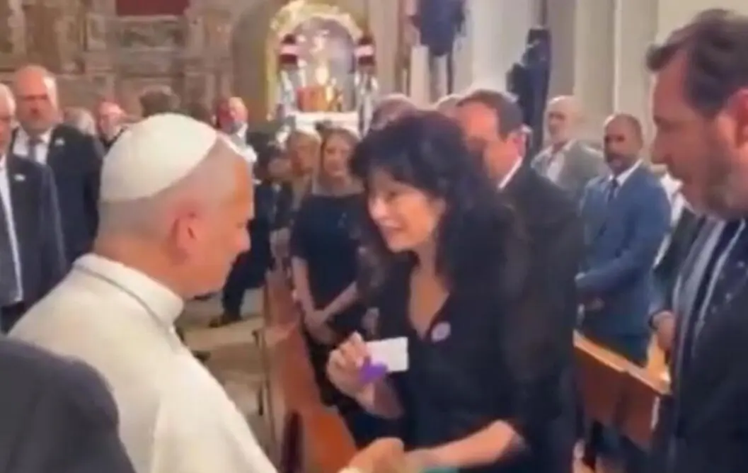 El encuentro entre Ana Redondo y el Papa Le&oacute;n XIV