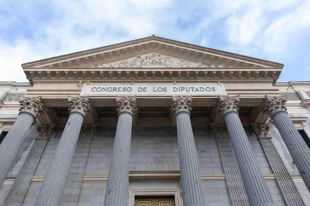 Archivo - Fachada del Congreso de los Diputados, a 5 de febrero de 2026, en Madrid (Espa&ntilde;a).