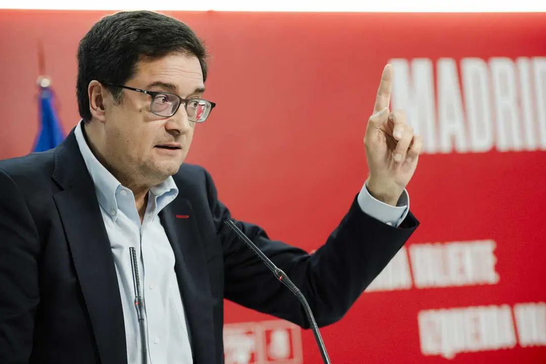 Archivo - El secretario general del PSOE-M, &Oacute;scar L&oacute;pez.