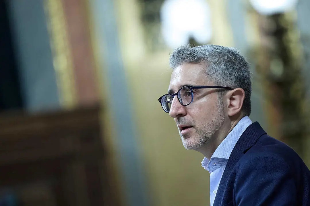 El ministro de Hacienda, Arcadi Espa&ntilde;a, durante una sesi&oacute;n plenaria, en el Congreso de los Diputados, a 18 de junio de 2026, en Madrid (Espa&ntilde;a)