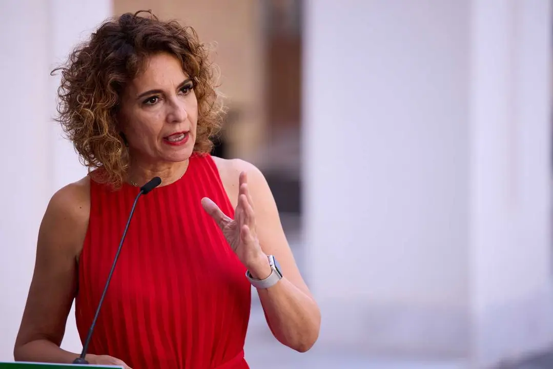 La secretaria general del PSOE-A, Mar&iacute;a Jes&uacute;s Montero