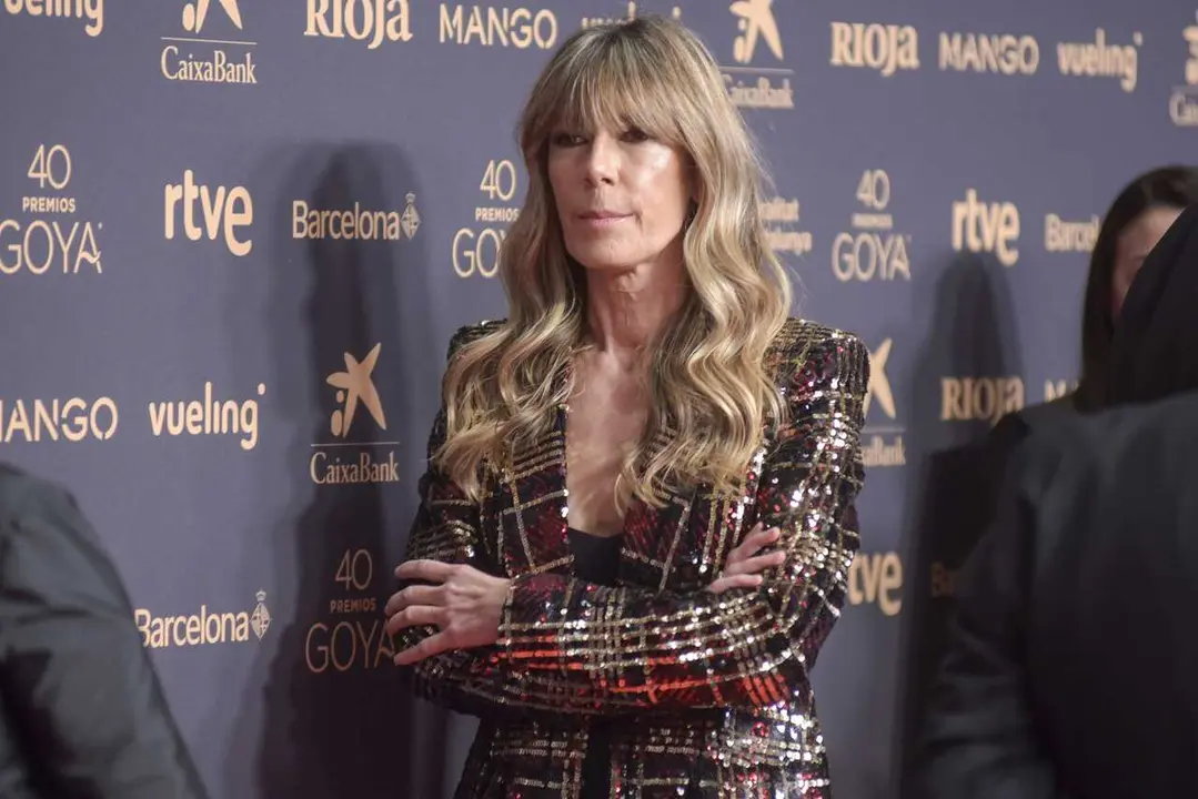 Archivo - La esposa del presidente del gobierno Bego&ntilde;a G&oacute;mez en la alfombra roja de la 40&ordm; edici&oacute;n de los Premios Goya, en el Auditori del Centre de Convencions Internacionals, a 28 de febrero de 2026, en Barcelona, Catalu&ntilde;a (Espa&ntilde;a). 