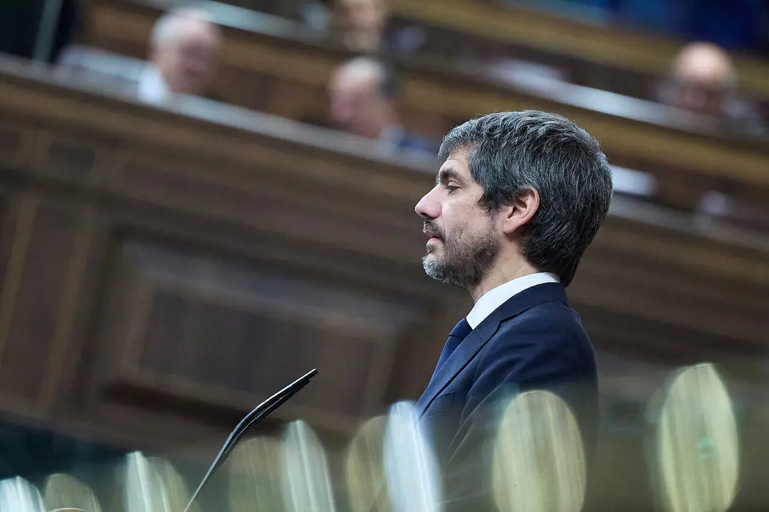 El ministro de Cultura, Ernest Urtasun, durante una sesi&oacute;n plenaria, en el Congreso de los Diputados, a 18 de junio de 2026, en Madrid (Espa&ntilde;a). 