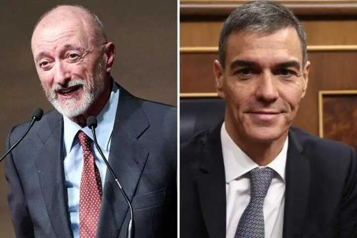Arturo P&eacute;rez Reverte y Pedro S&aacute;nchez