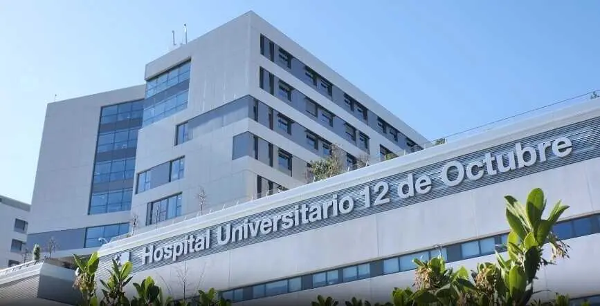 Fachada del Hospital 12 de Octubre