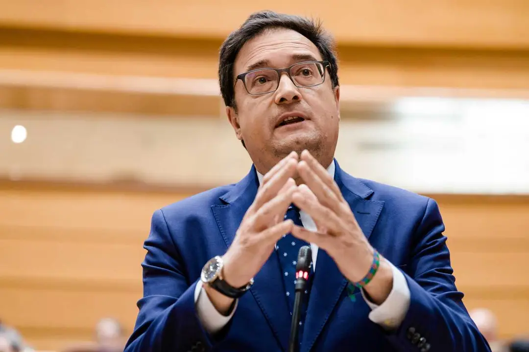 El ministro para la Transformaci&oacute;n Digital y de la Funci&oacute;n P&uacute;blica, &Oacute;scar L&oacute;pez.