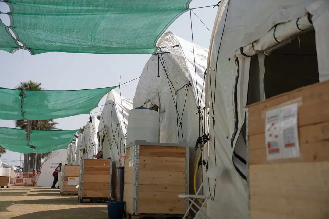 Archivo - Simulacro de crisis humanitaria internacional con el equipo de emergencias espa&ntilde;ol START, gestionado por la Agencia Espa&ntilde;ola de Cooperaci&oacute;n Internacional para el Desarrollo (AECID), a 12 de junio de 2025, en Barcelona