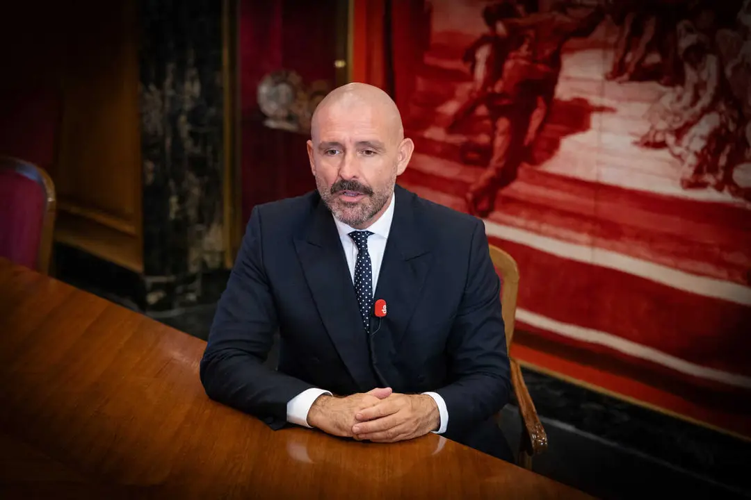 El vicesecretario de Educaci&oacute;n e Igualdad del PP, Jaime de los Santos, durante una entrevista para Europa Press, en el Congreso de los Diputados, a 25 de junio de 2026, en Madrid (Espa&ntilde;a)