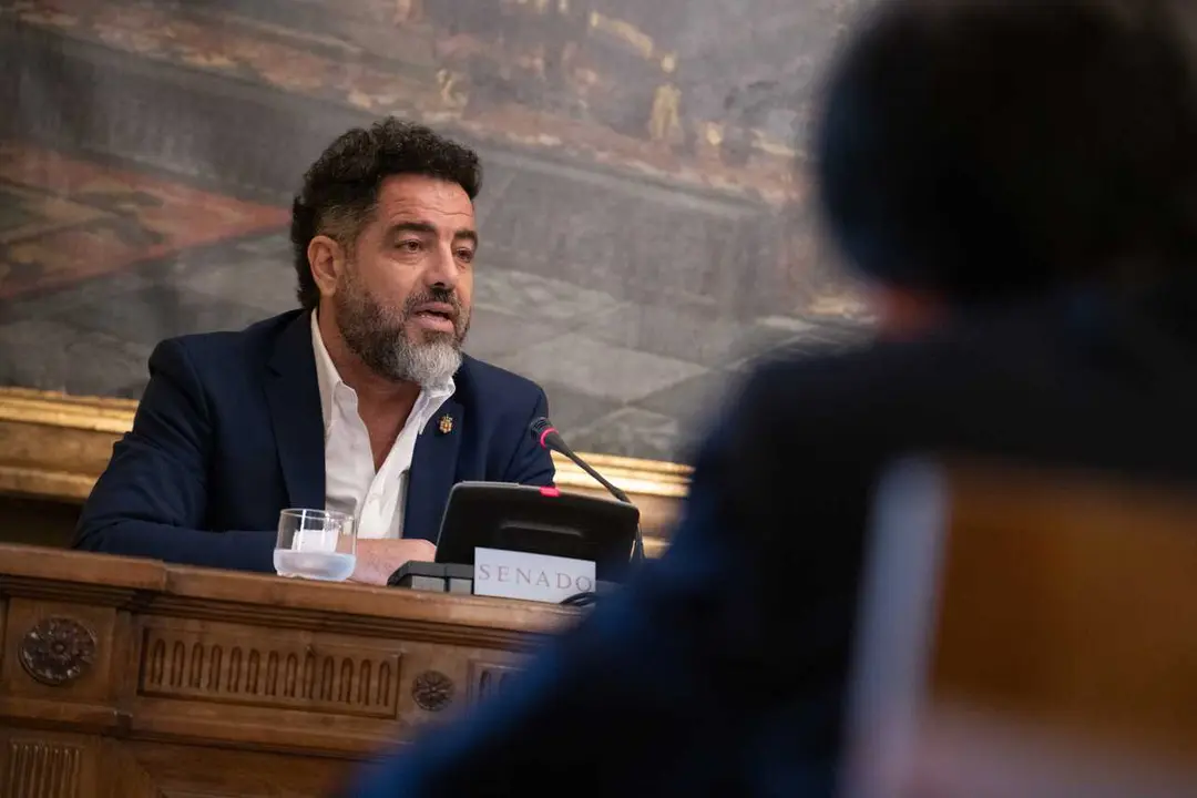 El exvicesecretario general del PSN-PSOE y exportavoz socialista en el Parlamento de Navarra,  Ram&oacute;n Alz&oacute;rriz Go&ntilde;i, comparece ante la comisi&oacute;n por el caso &lsquo;Koldo&rsquo;, en el Senado, a 30 de junio de 2026, en Madrid (Espa&ntilde;a). 