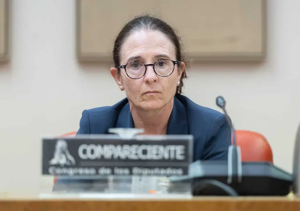 Archivo - La directora del Departamento de Seguridad Nacional del Gabinete de la Presidencia del Gobierno, Loreto Guti&eacute;rrez Hurtado, comparece en el Congreso.