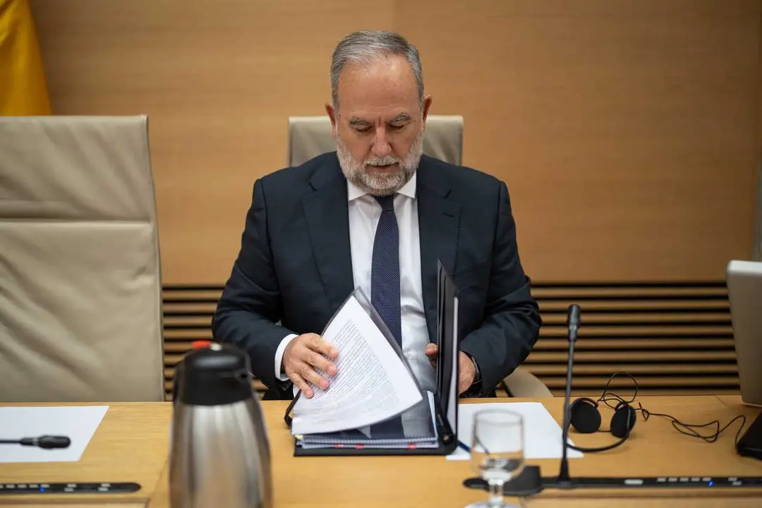 Archivo - El secretario general del Centro Nacional de Inteligencia, Luis Garc&iacute;a Ter&aacute;n, en el Congreso.